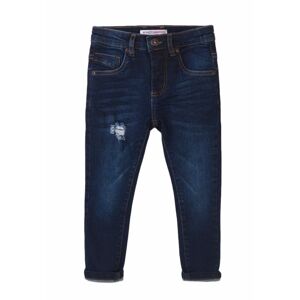 Nohavice chlapčenské džínsové s elastanom, Minoti, scanda 4, modrá - 98/104 | 3/4let