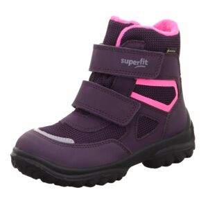 Dievčenské zimné topánky SNOWCAT GTX, Superfit, 1-000022-8500, fialová - 35